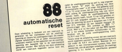 automatische reset