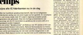 sprekende chips - bijna alle IC-fabrikanten nu in de slagq