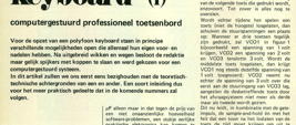 polyfoon keyboard (1) - computergestuurd professioneel toetsenbord