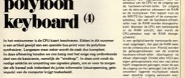 polyfoon keyboard (4) - output-unit en keysoft