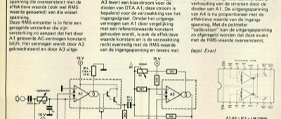 RMS-omzetter - van AC naar DC-effektief