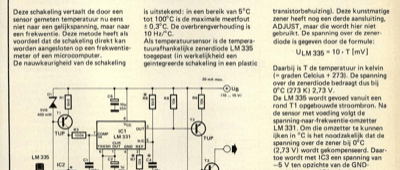 °C/Hz-converter - temperatuur naar frekwentie omgezet