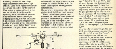 kleine delta-voeding - met slechts 1 V spanningsval