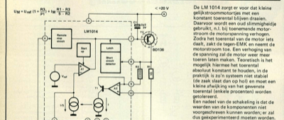 toerenregelaar - voor gelijkstroommotortjes