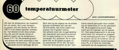 temperatuurmeter - voor universeelmeters