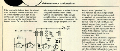 tosser - elektronica voor scheidsrechters