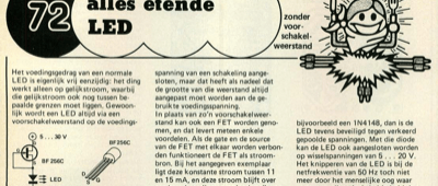 alles etende LED - zonder voorschakelweerstand