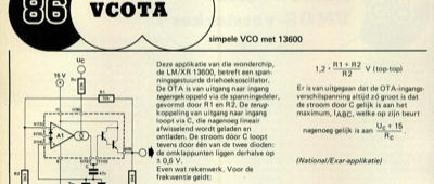 VCOTA - simpele VCO met 13600