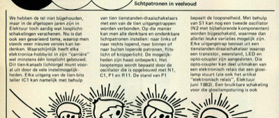 veelzijdig looplicht - lichtpatronen in veelvoud