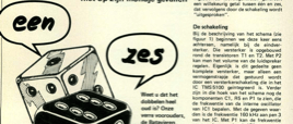 sprekende dobbelsteen - niet op zijn mondje gevallen