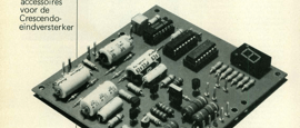 inschakelvertraging en DC-beveiliging - accessoires voor de Crescendo-eindversterker