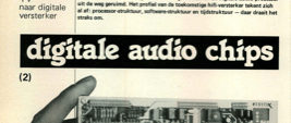 digitale audio chips (2) - van digitale TV naar digitale versterker