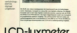 LCD-luxmeter - verlichtingssterkte digitaal uitgelezen