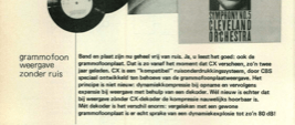 CX-dekoder - grammofoon weergave zonder ruis