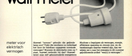 watt-meter - meter voor elektrisch vermogen