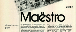 Maëstro (2) - de ontvangerprint