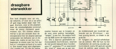 draagbare eierwekker