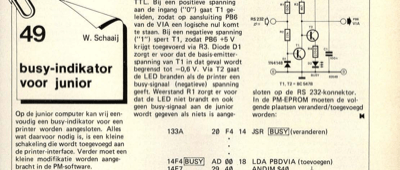 busy-indikator voor junior