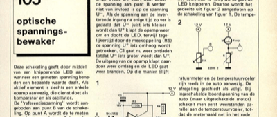 optische spanningsbewaker