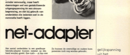 net-adapter - gelijkspanning uit het stopkontakt