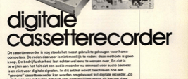 digitale cassetterecorder - een ""bitvast"" geheugen