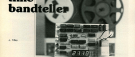 real time bandteller - taperecorders bij de tijd