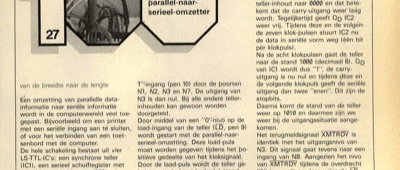 parallel-naar-serieel-omzetter - van de breedte naar de lengte