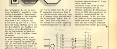 floppy-adapter voor 8''-drivers