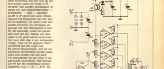 snelle A/D-omzetter - voor frekwenties tot 500 kHz