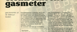 elektronische gasmeter - gas-tronomie uit de Elektuur-keuken