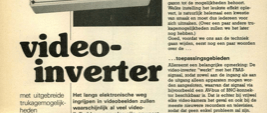 video-inverter - met uitgebreide trukagemogelijkheden