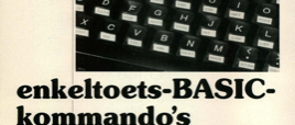 enkeltoets-BASIC-kommando's - BASIC-programma's sneller ingetikt