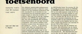programmeerbaar toetsenbord - statische matrix met 80 toetsen naar wens
