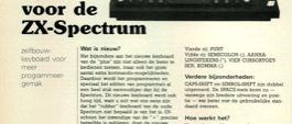 een ""plus""-punt voor de ZX-Spectrum - zelfbouwkeyboard voor meer programmeergemak