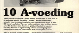 10 A-voeding - met spanningsstabilisator-IC's