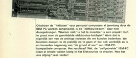 PC à la IBM - zelfbouw zakenmachine