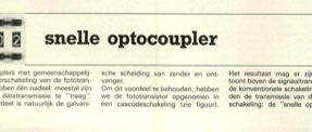 snelle optocoupler