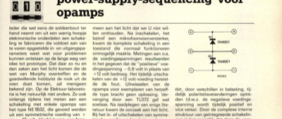 power-supply-sequencing voor opamps