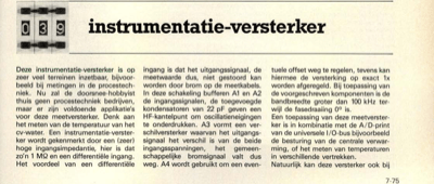 instrumentatie-versterker