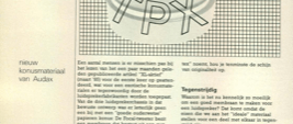TPX - nieuw konusmateriaal van Audax