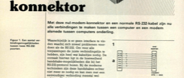 nul-modem-konnektor - oplossing voor (bijna) alle RS-232-interface-problemen