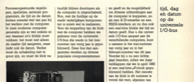 bijdetijdse µP-klok - tijd, dag en datum op de universele I/O-bus