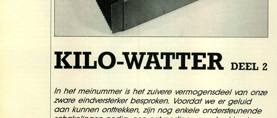 kilo-watter (2) - periferie voor de 1000-watt-versterker