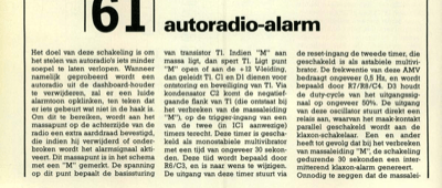autoradio-alarm