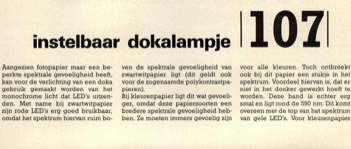 instelbaar dokalampje