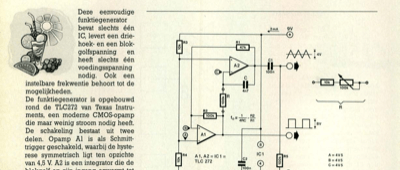 simpele funktiegenerator