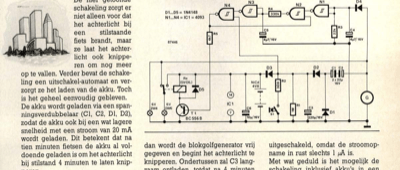 fietsachterlicht met akku