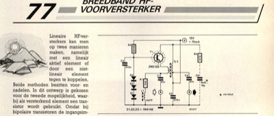 breedband HF-voorversterker