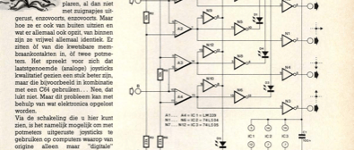 A/D-omzetter voor joysticks