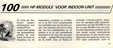 HF-module voor indoor-unit